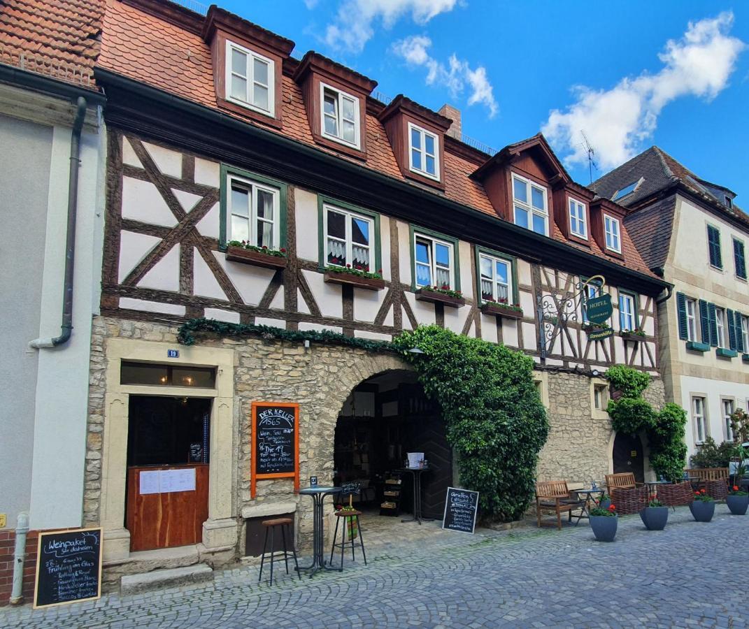 Hotel & Restaurant Sonnenhoefle Sommerhausen Dış mekan fotoğraf
