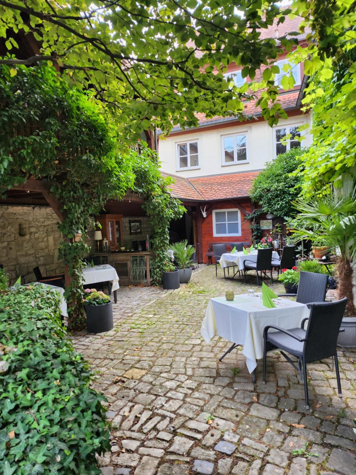 Hotel & Restaurant Sonnenhoefle Sommerhausen Dış mekan fotoğraf